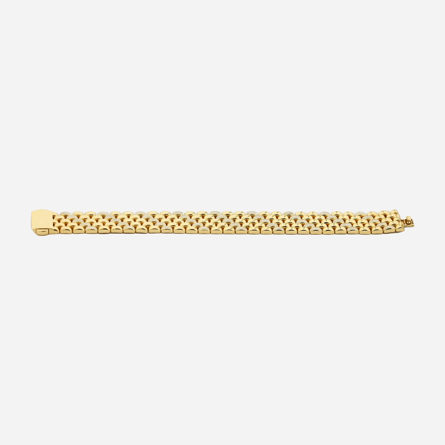 Le Lien Royal - 14MM İnci Mineli Sarı Altın Bileklik