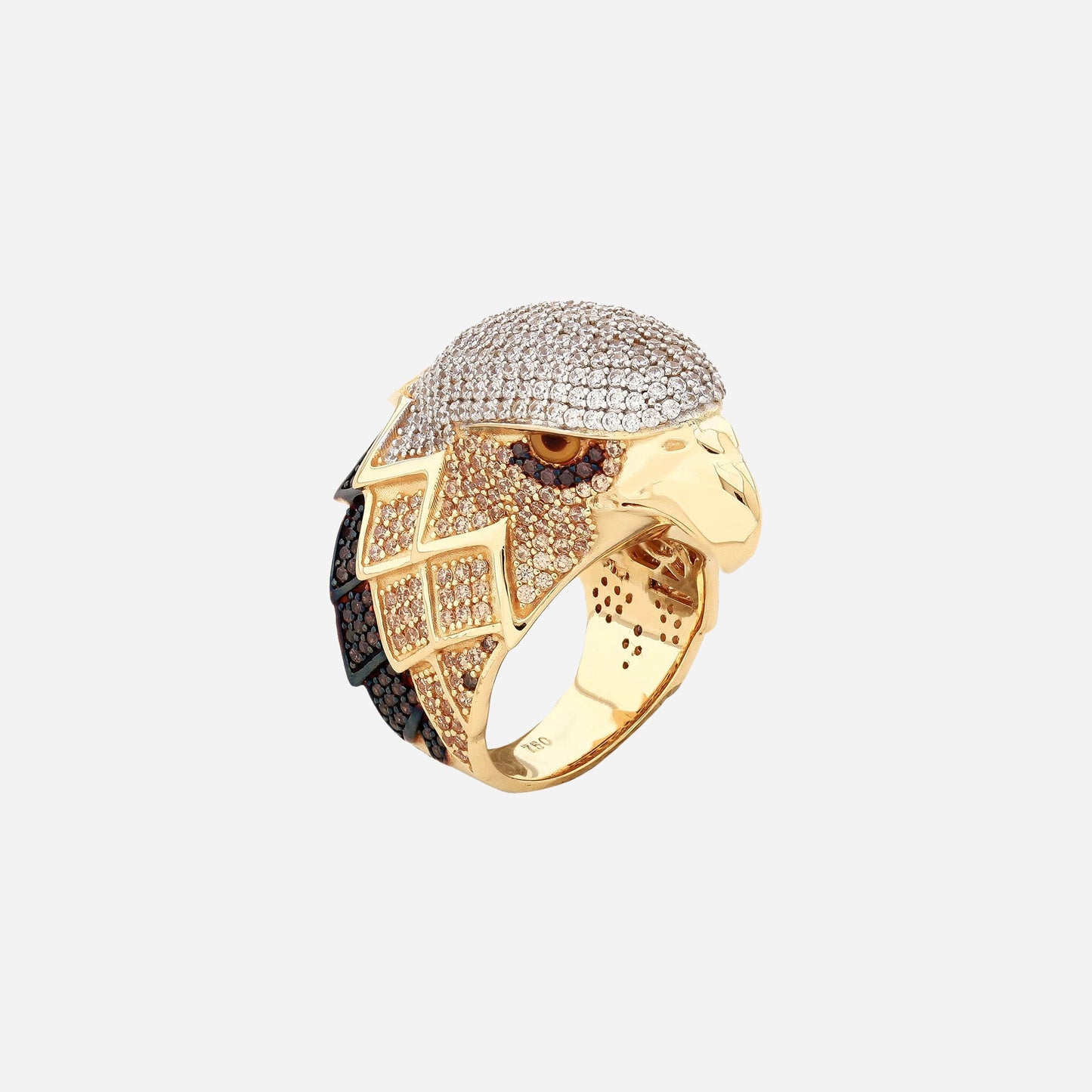 Eagle 14K Gold Ring