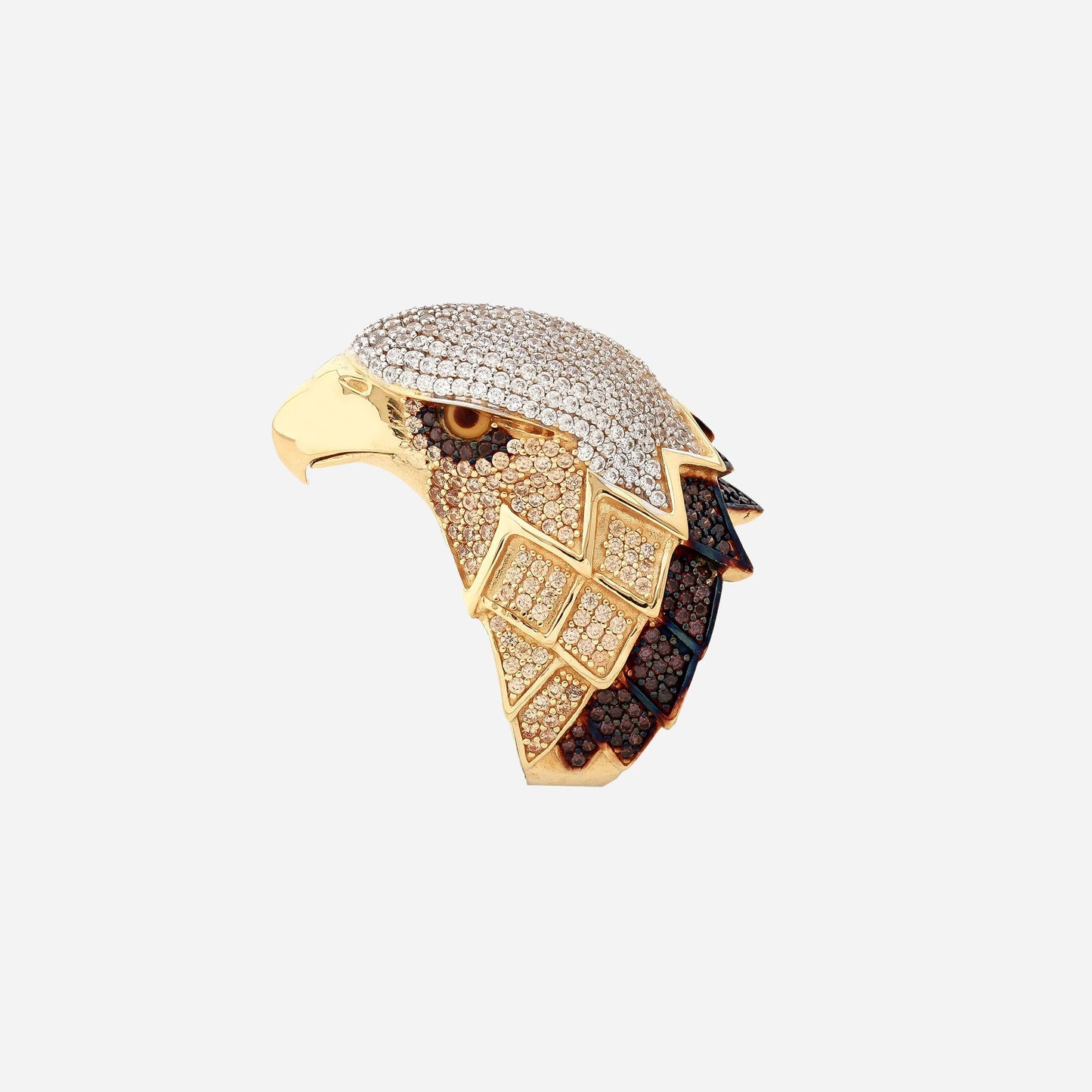 Eagle 14K Gold Ring
