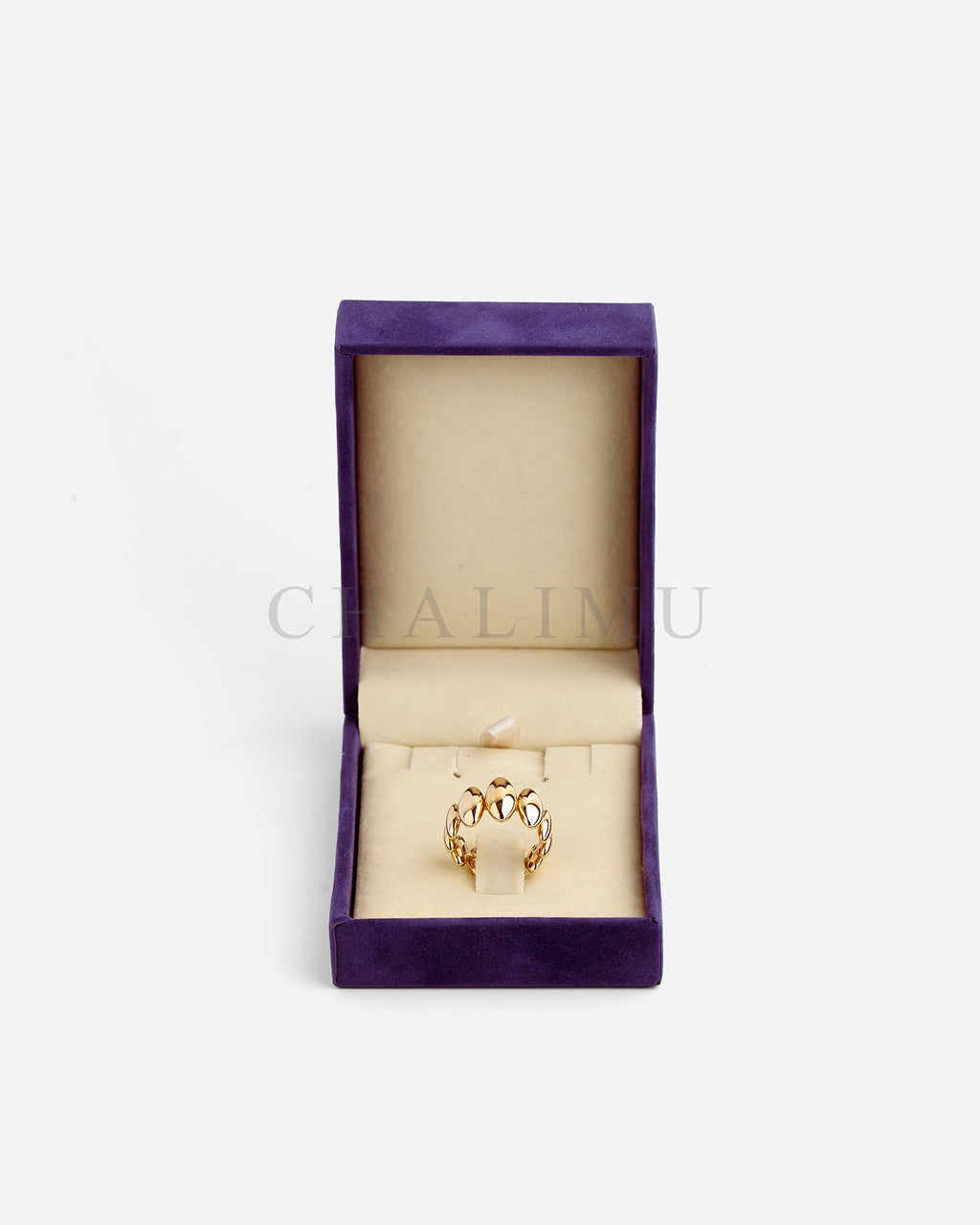 Minimal 14 Ayar Altın Yüzük | Lumière de Médie