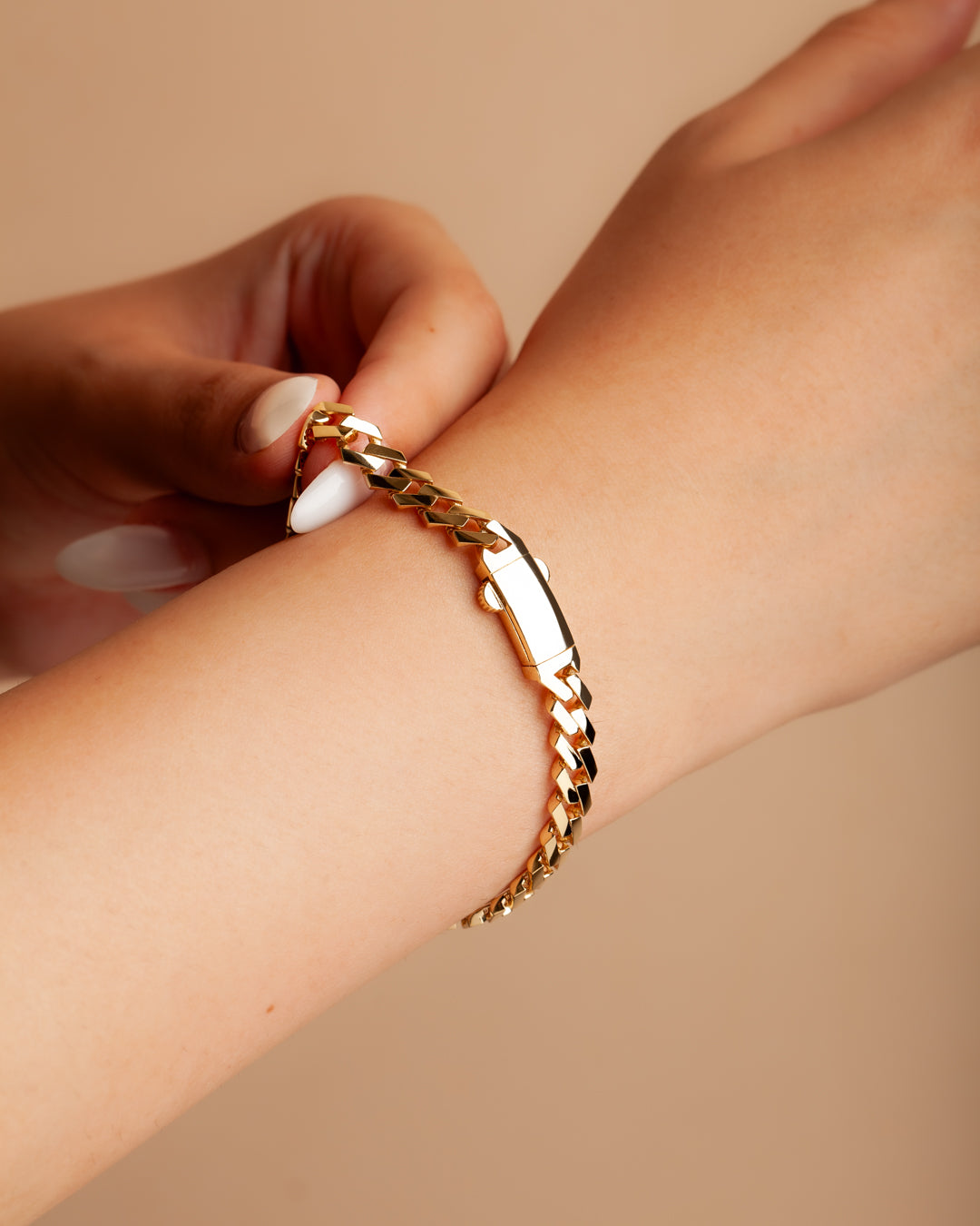 Zarif 14 Ayar Altın Zincir Bileklik | Lien Noble