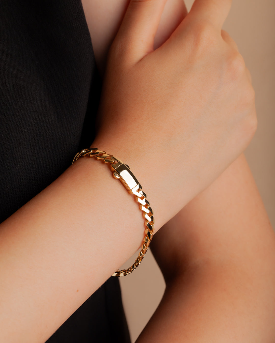 Zarif 14 Ayar Altın Zincir Bileklik | Lien Noble