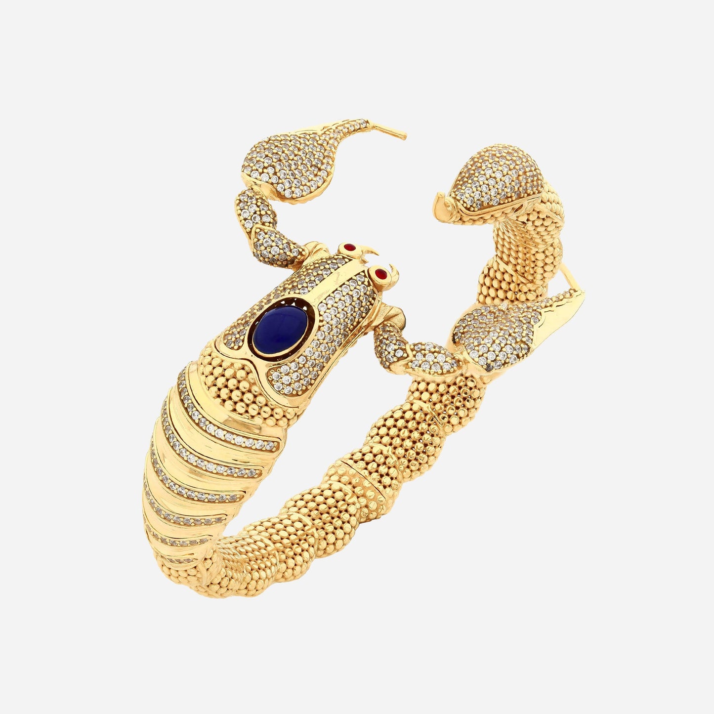 Scorpion Royal De Jardin Sarı Altın Bilezik
