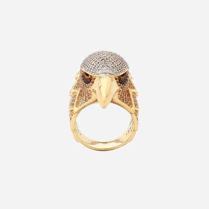 Eagle 14K Gold Ring